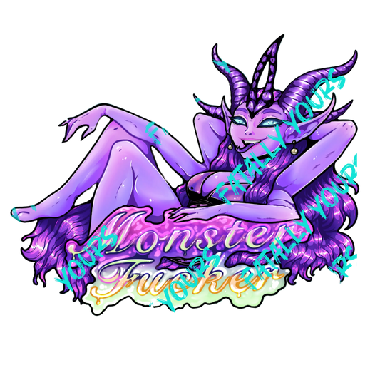 Monster F*cker Alien Sticker